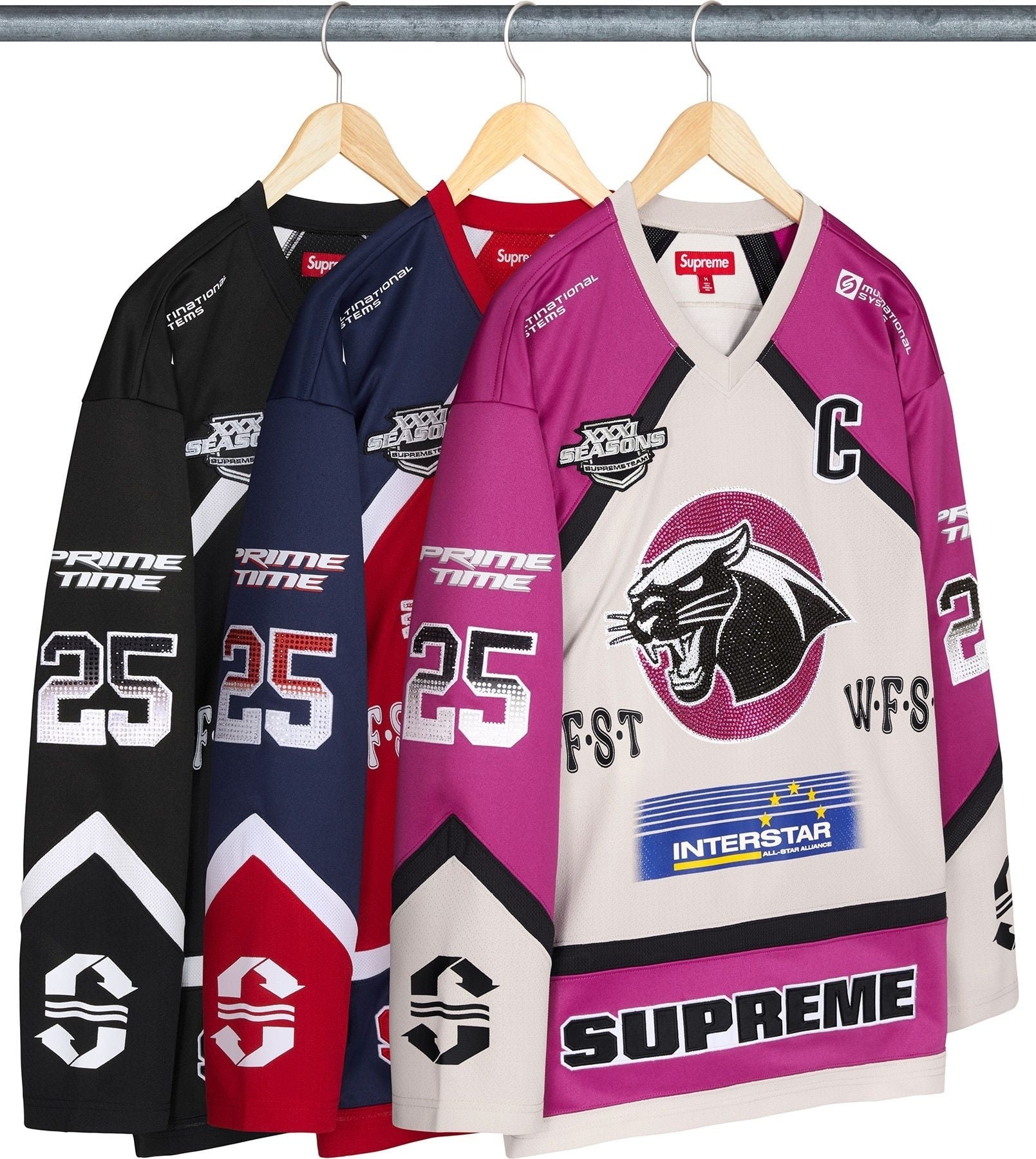 Rhinestone Hockey Jersey